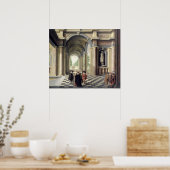 Een renaissance Hall Poster (Keuken)