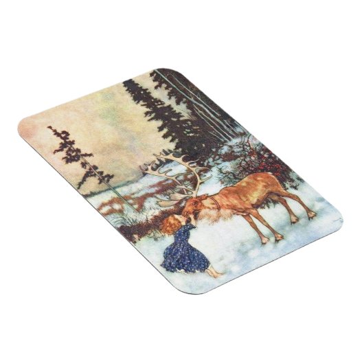 Een rendier zoenen magneet (Rechterzijde)