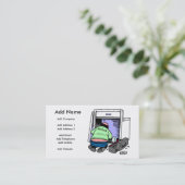 Een  Repairman Business/Profile Card Visitekaartje (Staand voorkant)