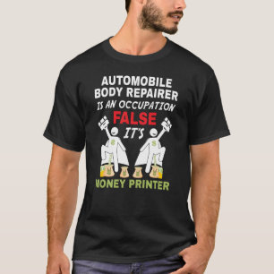 Een reparateur van een automatisch lichaam kan gel t-shirt