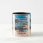 Een repentance Prayer Two-Tone Mok (Midden)