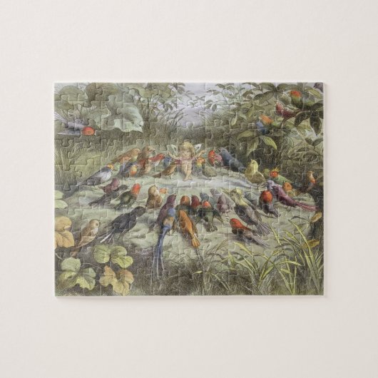 Een repetitie in Fairy Land, illustratie van 'In F Legpuzzel (Horizontaal)