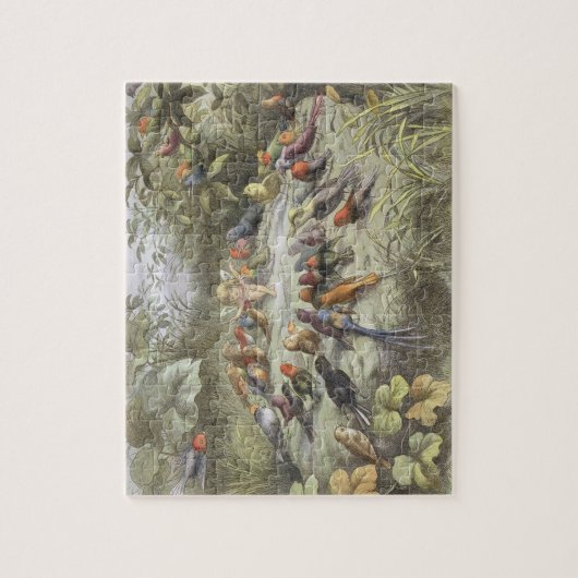 Een repetitie in Fairy Land, illustratie van 'In F Legpuzzel (Verticaal)