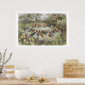 Een repetitie in Fairy Land, illustratie van 'In F Poster (Keuken)