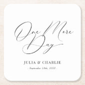 Een repetitief Onderzetter voor één extra dag binn (Voorkant)