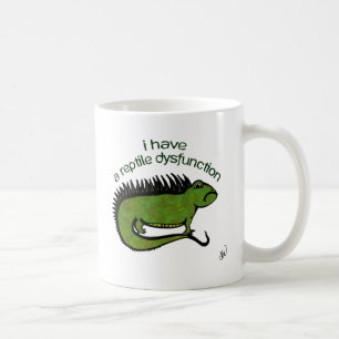 Een reptieldisfunctie koffiemok