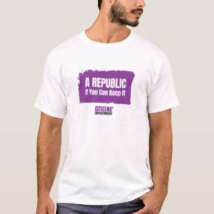 Een Republiek als je het kan behouden T-shirt