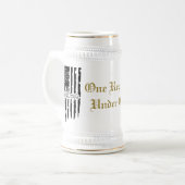 Een republiek onder God Beer Stein Bierpul (Voorkant links)