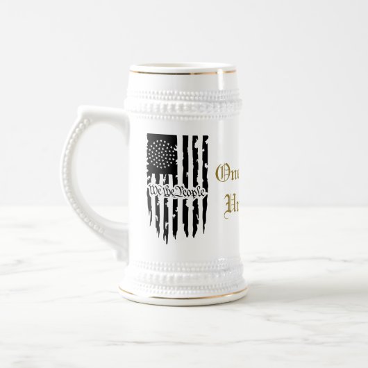 Een republiek onder God Beer Stein Bierpul (Links)