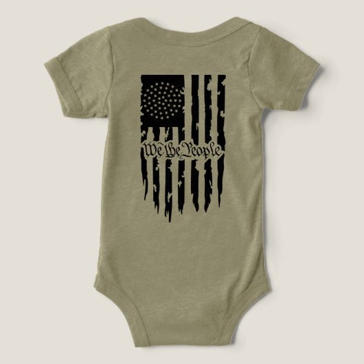 Eén republiek onder God Eén stuk (Design achterkant)