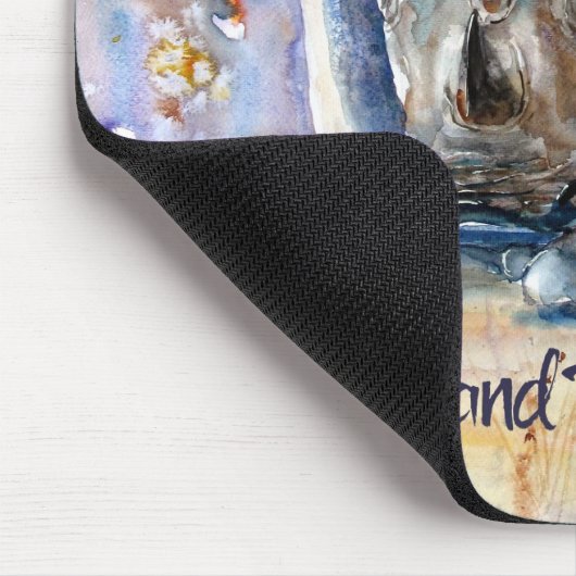 Een reserve beschermen muismat (Hoek)