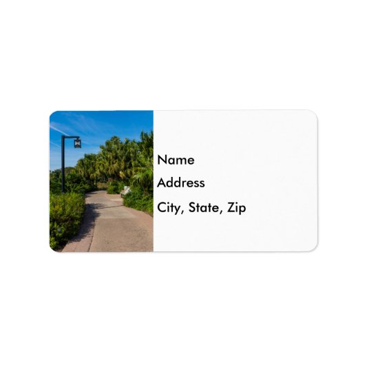 Een Resort Walk Etiket (Voorkant)