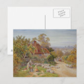 Een Rest onderweg Briefkaart (Voorkant / Achterkant)