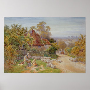 Een Rest onderweg Poster