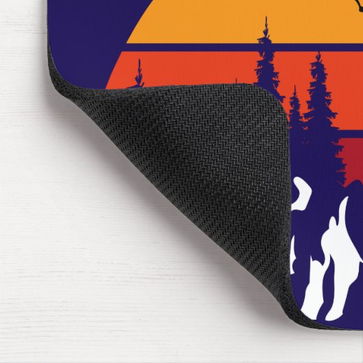 Een Retro Adventure Muismat (Hoek)