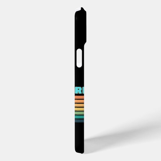 Een retro grote auto Case-Mate iPhone case (Achterkant / Rechts)