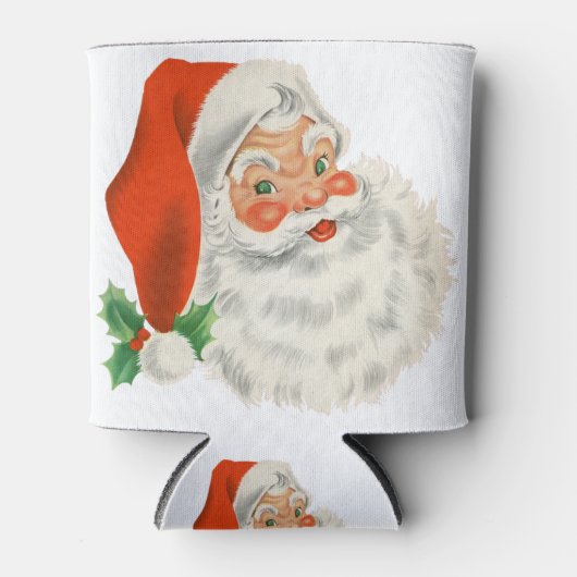 Een retro Santa Blikjeskoeler (Voorkant)