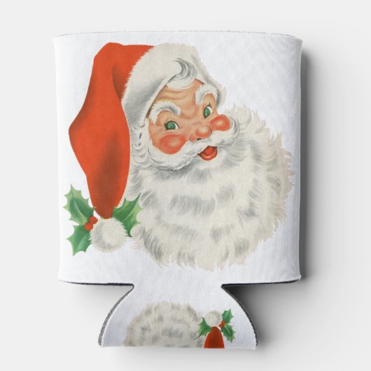 Een retro Santa Blikjeskoeler (Achterkant)