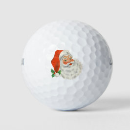 Een retro Santa Golfballen