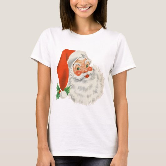 Een retro Santa T-shirt (Voorkant)