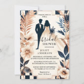 Een Retro Studio Creative Illustrated Vrijgezellen Kaart (Voorkant)