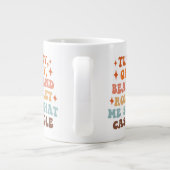 Een Retro Thanksgiving Diner Grote Koffiekop (Achterkant)