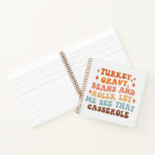 Een Retro Thanksgiving Diner Notitieboek (Binnen)