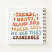 Een Retro Thanksgiving Diner Notitieboek (Achterkant)
