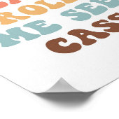 Een Retro Thanksgiving Diner Poster (Hoek)