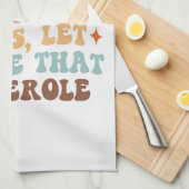 Een Retro Thanksgiving Diner Theedoek (Quarter Fold)