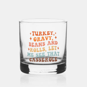 Een Retro Thanksgiving Diner Whisky Glas