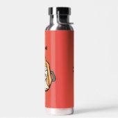 Een Retro Wood's Pumpkin's Spooky Eye Waterfles (Links)