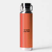 Een Retro Wood's Pumpkin's Spooky Eye Waterfles (Achterkant)