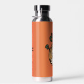 Een Retro Wood's Pumpkin's Spooky Eye Waterfles (Rechts)