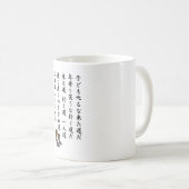 één richting koffiemok (Voorkant rechts)