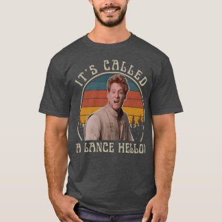 Een ridderverkoop Het wordt een lans genoemd Hallo T-shirt