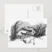 Een ride door het centrale Briefkaart van het Park (Voorkant / Achterkant)