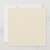 Een rieten Man op Hill Folk Horror Antiek Kaart (Achterkant)