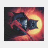 Een riff die de kosmos doet schudden | Galactische Fleece Deken (Voorkant (Horizontaal))