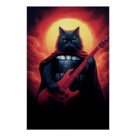 Een riff die de kosmos doet schudden | Galactische Perfect Poster