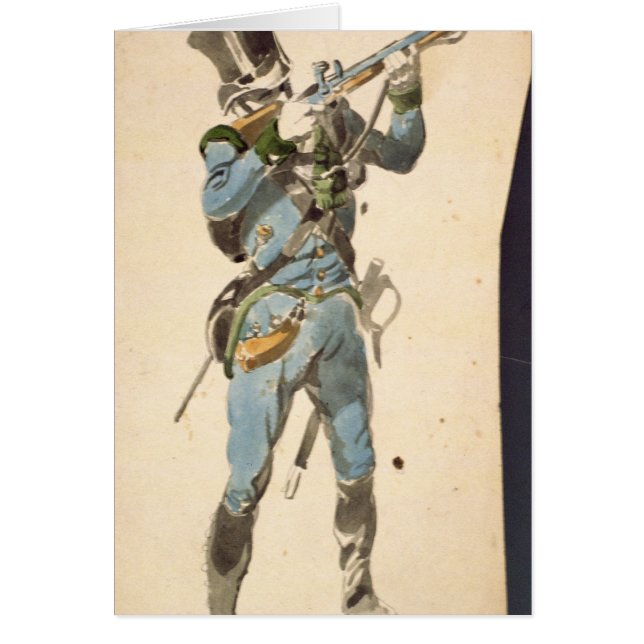 Een Rifleman van de Oostenrijkse Jaegers (Voorkant)