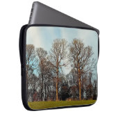 Een rij bomen laptop sleeve (Voorkant Rechts)