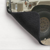 Een rij humvees van het militaire beleid van de ta muismat (Hoek)