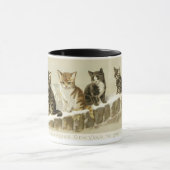 Een rij Kittens van Helena Maguire Mok (Midden)