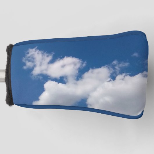 Een rij wolken golfheadcover (Voorkant)