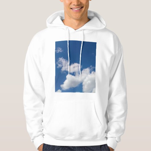 Een rij wolken hoodie (Voorkant)