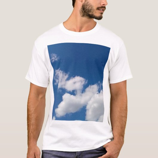 Een rij wolken t-shirt (Voorkant)