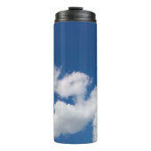 Een rij wolken thermosbeker (Voorkant)