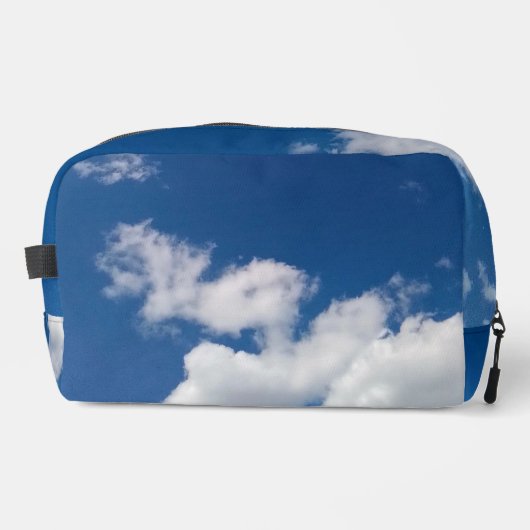 Een rij wolken toilettasje (Voorkant)