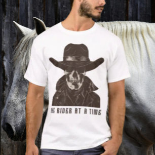 Eén rijder per keer t-shirt